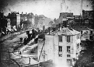 Boulevard du Temple, by Louis Daguerre