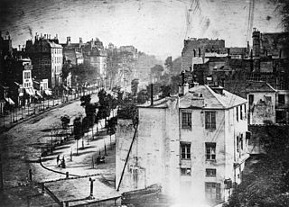 Boulevard du Temple, by Louis Daguerre