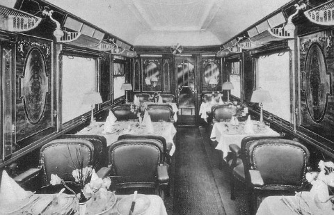 Orient Express, dining car