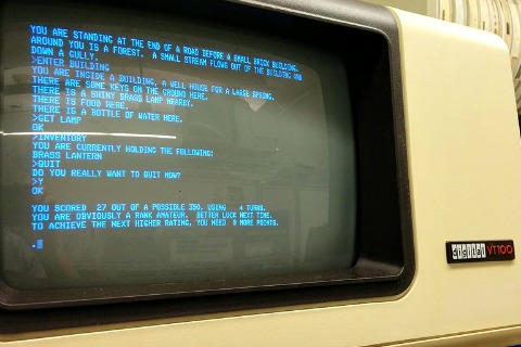 Colossal Cave Adventure screen