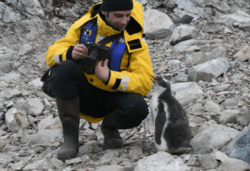 Me at Neko Harbour in Antarctica