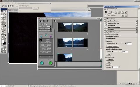 NikonScan dialog in Photoshop