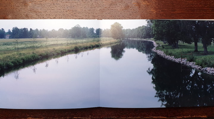 Page sample from Cross-Sweden photo book