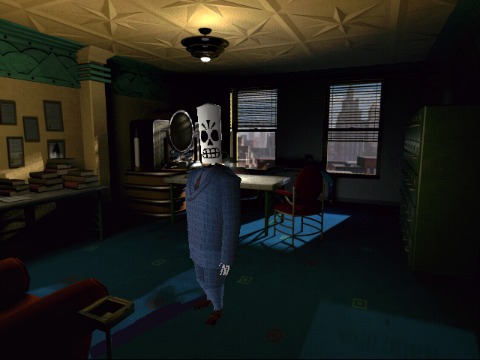 Grim Fandango, initial screen