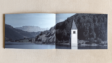 Submerged church, Lake Reschen