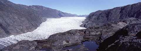 Inland ice, South Greenland