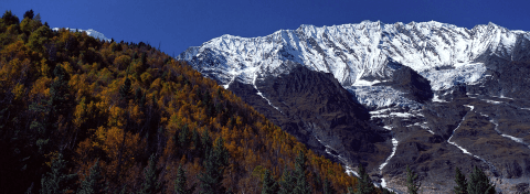 Kanjiroba massif in Upper Dolpo, Nepal