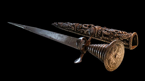 Antique dagger with sheath