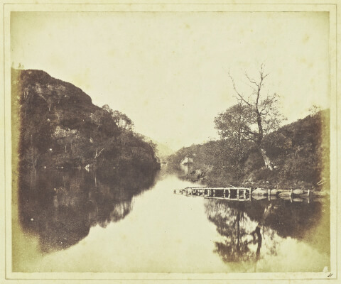 Lake Katrine by H.F. Talbot, 1844