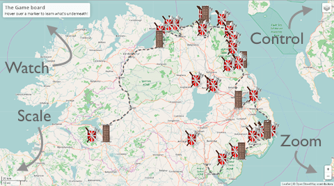 Interactive filming locations map