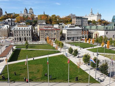 At quay in Quebec City