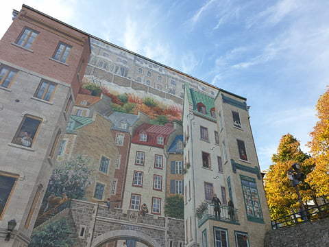 Mural, Old Quebec