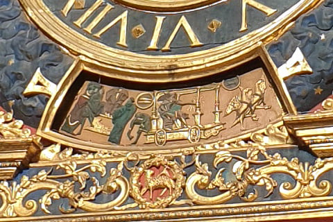 Gros Horloge detail