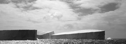 Icebergs en route to South Georgia Island
